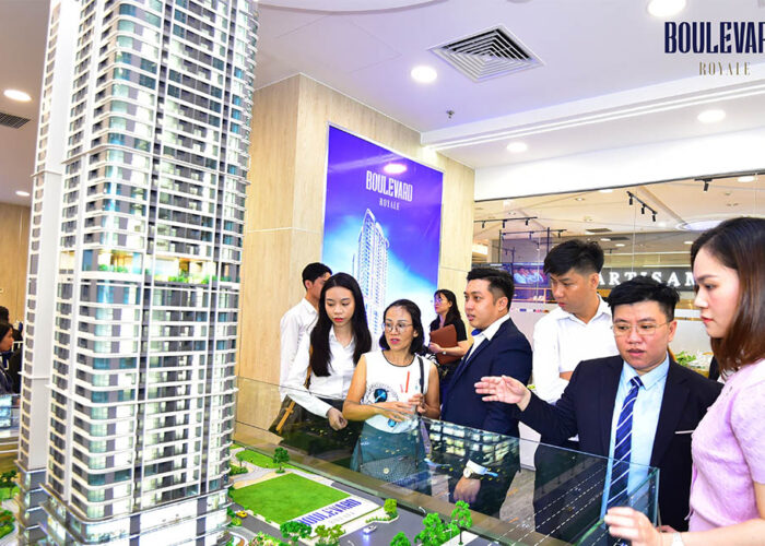 CHÍNH THỨC KHAI TRƯƠNG SALES GALLERY DỰ ÁN BOULEVARD ROYALE TẠI PEARL PLAZA