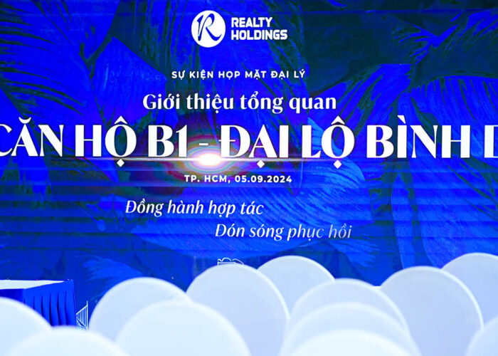 “ĐỒNG HÀNH HỢP TÁC, ĐÓN SÓNG PHỤC HỒI” CÙNG REALTY HOLDINGS VỚI SỰ KIỆN GIỚI THIỆU TỔNG QUAN DỰ ÁN BOULEVARD ROYALE